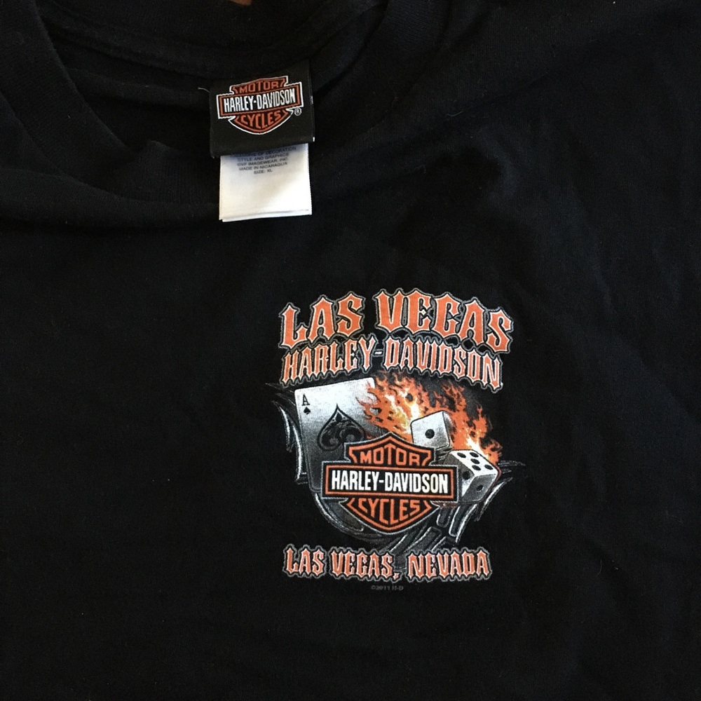 Authentic Harley Davidson Las Vegas Tee